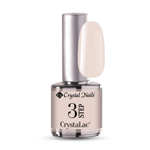 CRYSTAL NAILS 3 STEP CRYSTALAC - 3 STEP CRYSTALAC - 3S190 (8ML) TENDER PEACH/ZSENGE BARACK főképe